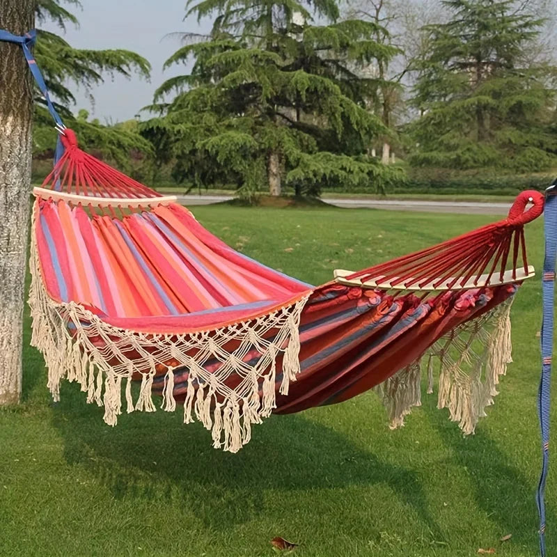 Bohemian Double Hammock With Carry Bag