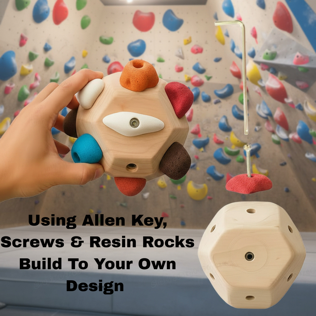 Bouldering & Rock-Climbing Grip Trainer