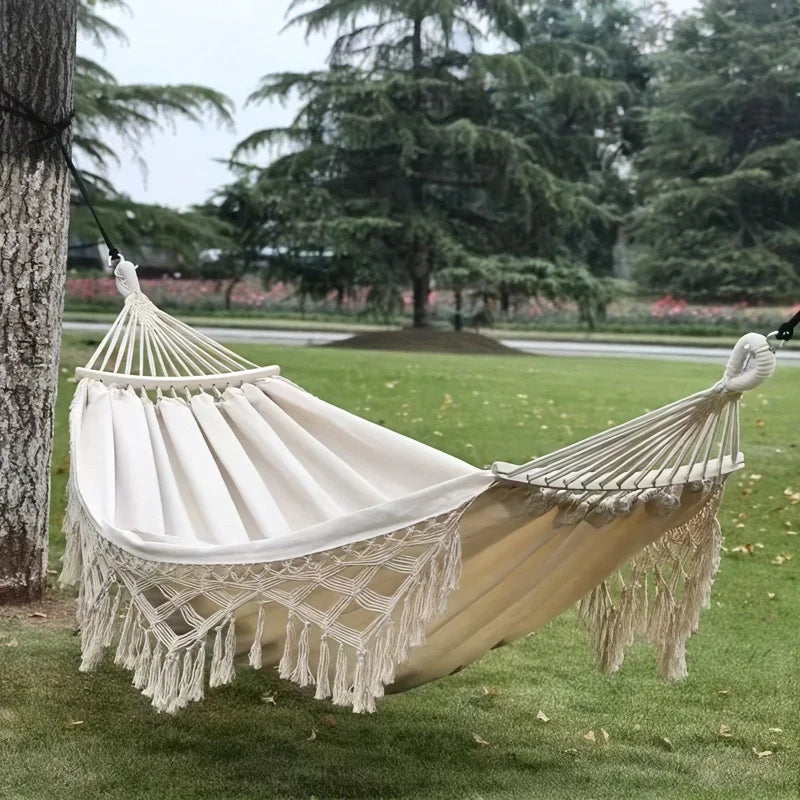 Bohemian Double Hammock With Carry Bag