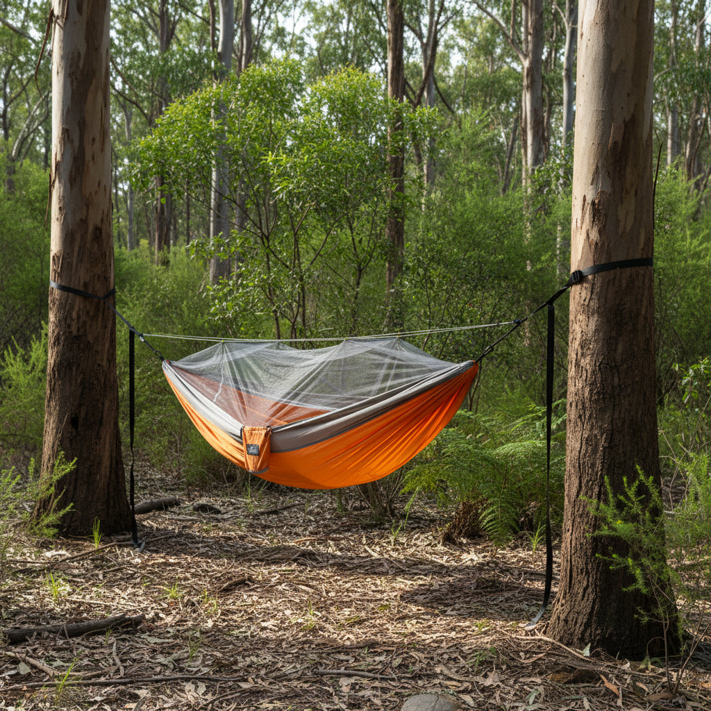 Outdoor Hammock With Mosquito Net