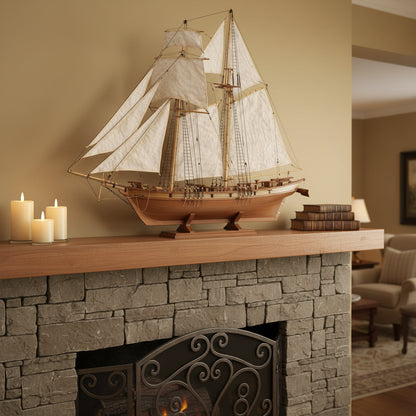 Wooden Sailboat Model Kit