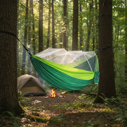 Outdoor Hammock With Mosquito Net