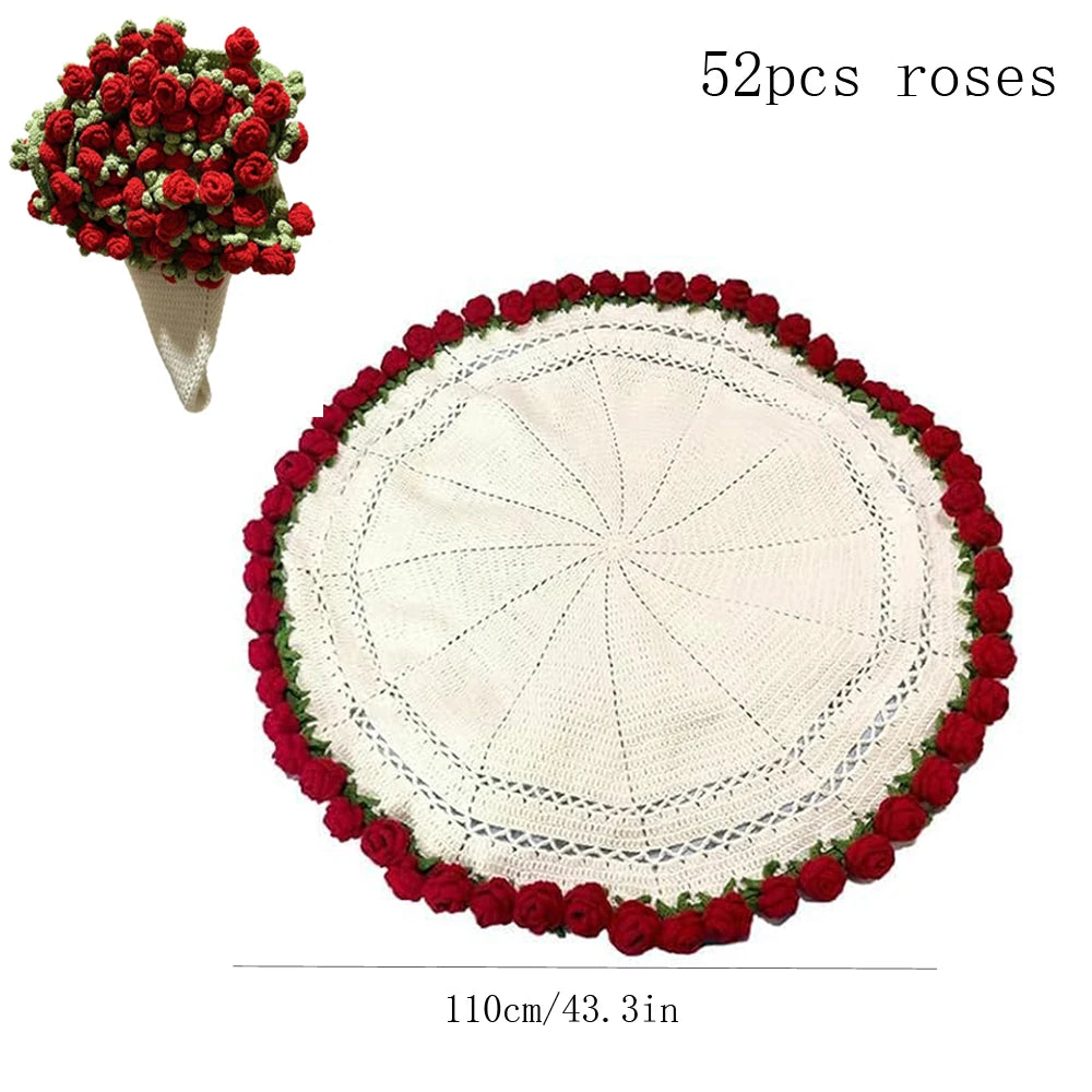 Flower Bouquet Throw Blanket