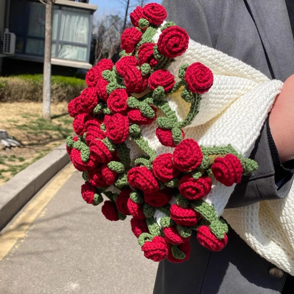 Flower Bouquet Throw Blanket