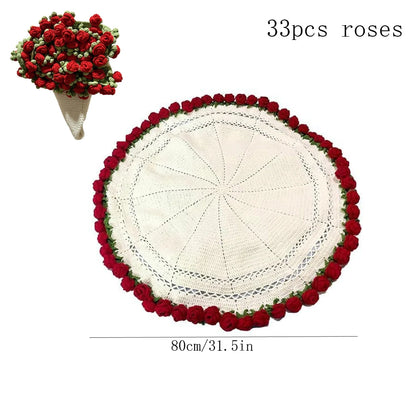 Flower Bouquet Throw Blanket