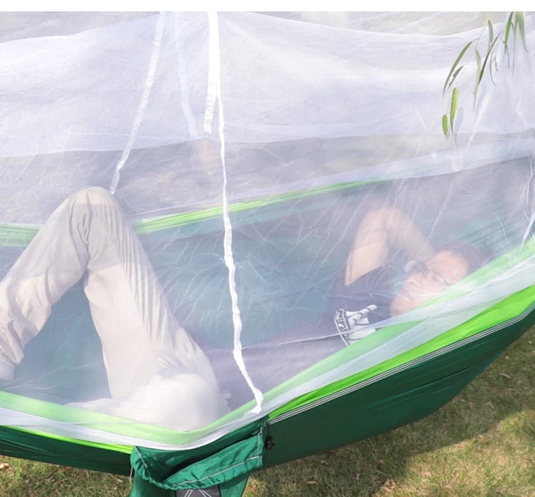 Outdoor Hammock With Mosquito Net