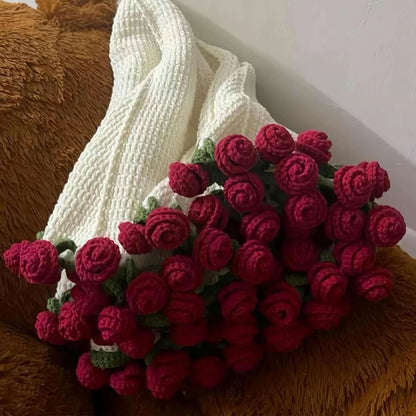 Flower Bouquet Throw Blanket