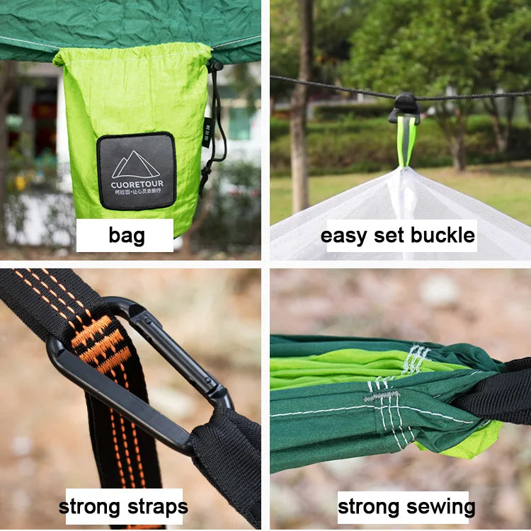 Outdoor Hammock With Mosquito Net