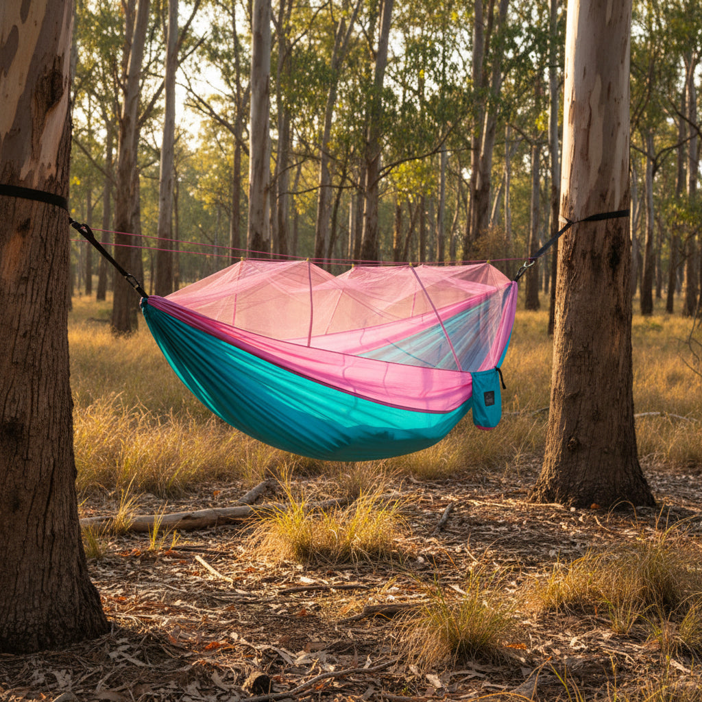 Outdoor Hammock With Mosquito Net